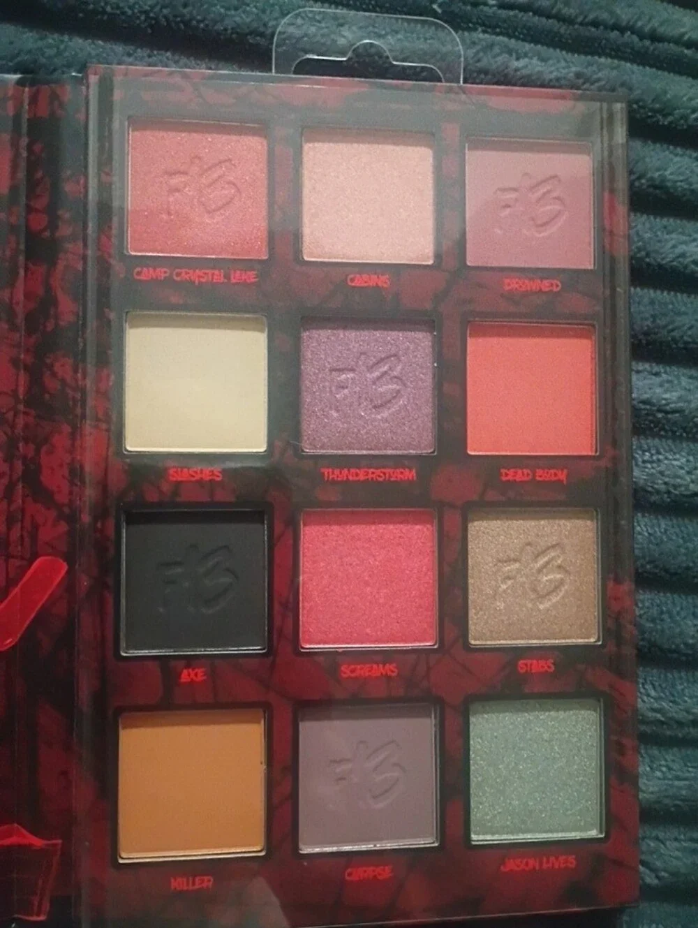 NEW Taste Beauty Friday The 13th Eyeshadow Palette